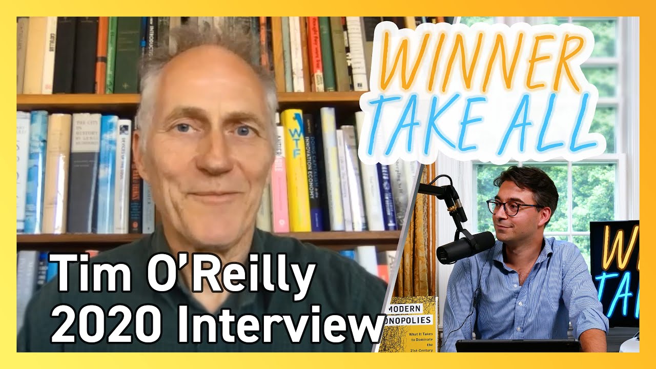 Tim O'Reilly, CEO of O’Reilly Media Rethinking Antitrust in the Era